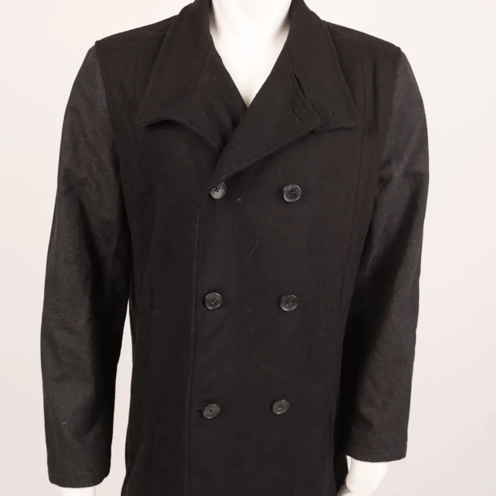 Calvin Klein Men's PeaCoat Double-Breasted Jacket